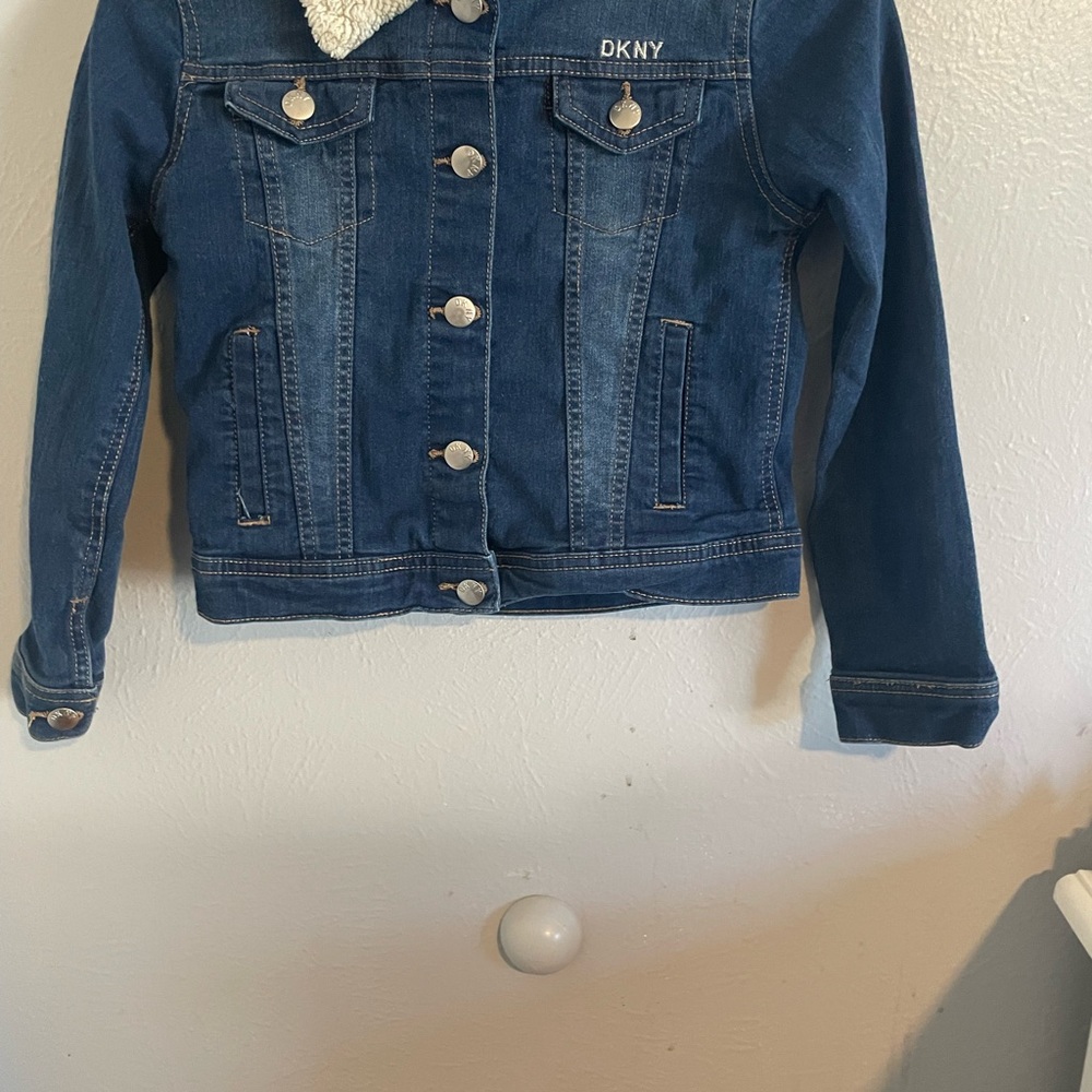 DKNY Blue Jean Jacket Classic Denim Style